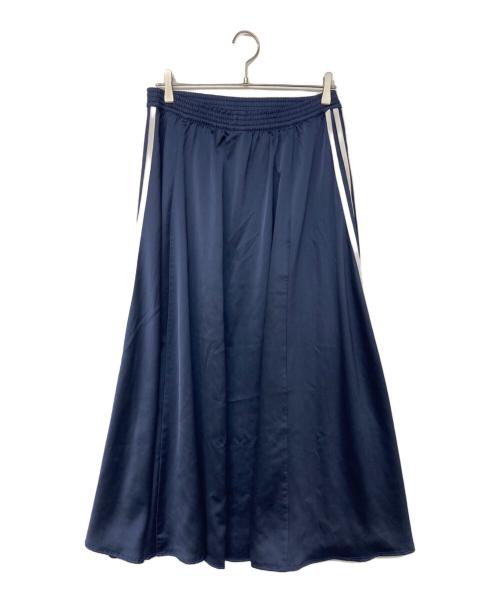 adidas（アディダス）adidas (アディダス) ロングスカート ネイビー サイズ:XOTの古着・服飾アイテム
