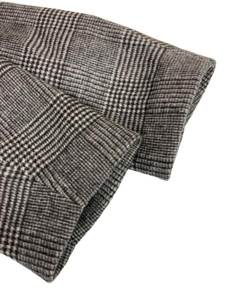 JOURNAL STANDARD relume（ジャーナルスタンダード レリューム）JOURNAL STANDARD relume (ジャーナルスタンダード レリューム) スーパーファインビーバークルーネックコート ブラック サイズ:36の古着・服飾アイテム