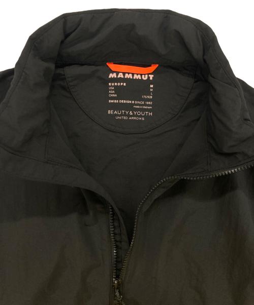 MAMMUT（マムート）MAMMUT (マムート) BEAUTY&YOUTH (ビューティーアンドユース) TUFF JACKET ブラック サイズ:Mの古着・服飾アイテム
