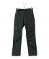 finetrack（ファイントラック）の古着「パンツ」｜ブラック