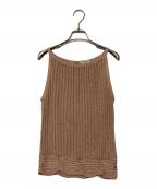 GIORGIO ARMANIジョルジョアルマーニ）の古着「ノースリーブカットソー」｜ベージュ