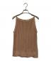 GIORGIO ARMANI（ジョルジョアルマーニ）の古着「ノースリーブカットソー」｜ベージュ
