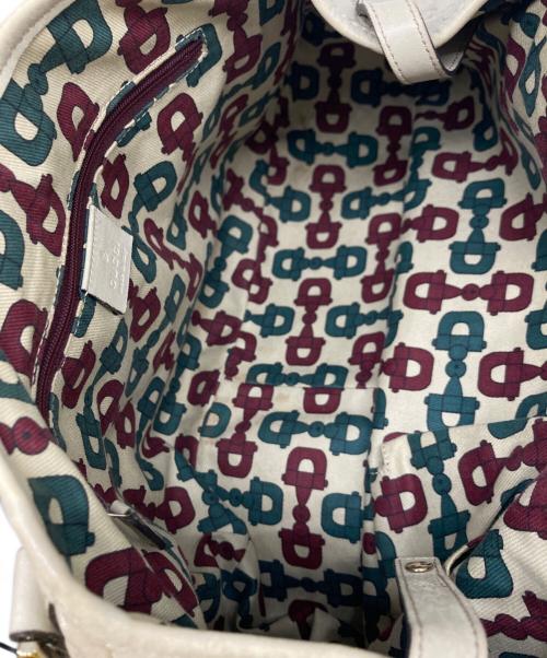 GUCCI（グッチ）GUCCI (グッチ) グッチシマトートバッグ ベージュの古着・服飾アイテム