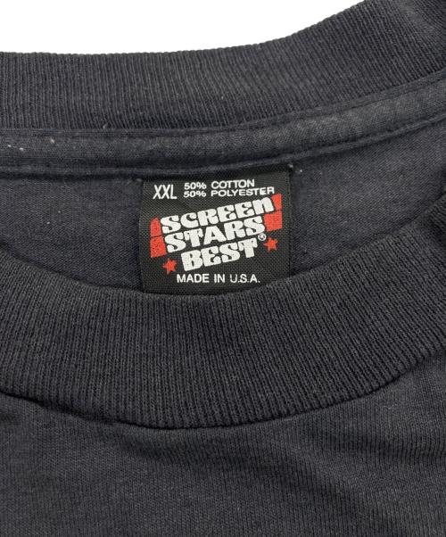 SCREEN STARS BEST（スクリーンズスターズベスト）SCREEN STARS BEST (スクリーンズスターズベスト) プリントTシャツ ブラック サイズ:XXLの古着・服飾アイテム
