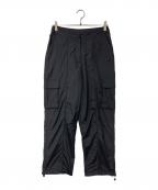 adidasアディダス）の古着「ナイロンカーゴパンツ」｜ブラック