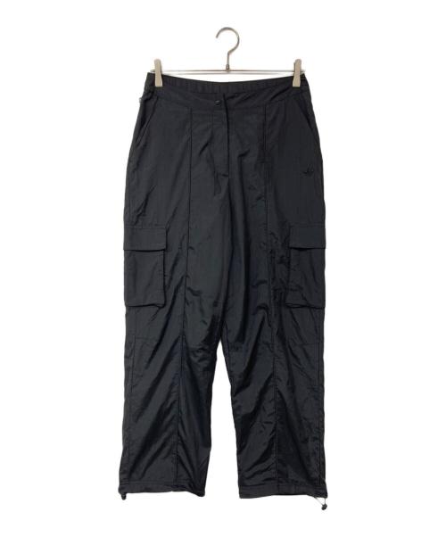 adidas（アディダス）adidas (アディダス) ナイロンカーゴパンツ ブラック サイズ:XLの古着・服飾アイテム