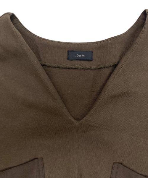 JOSEPH（ジョゼフ）JOSEPH (ジョゼフ) ワンピース ブラウン サイズ:Mの古着・服飾アイテム