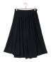 Y's（ワイズ）の古着「TRIACETATE POLYESTER CREPE de CHINE YOKE SKIRT」｜ブラック