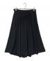 Y's (ワイズ) TRIACETATE POLYESTER CREPE de CHINE YOKE SKIRT ブラック サイズ:2：10000円