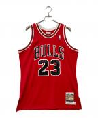 MITCHELL & NESSミッチェルアンドネス）の古着「ゲームシャツ」｜レッド