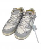 NIKE×OFFWHITEナイキ×オフホワイト）の古着「DUNK LOW 1 OF 50」｜ホワイト