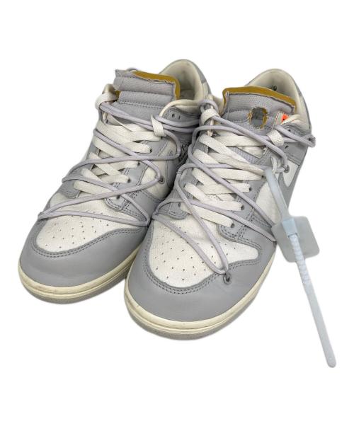 NIKE（ナイキ）NIKE (ナイキ) OFFWHITE (オフホワイト) DUNK LOW 1 OF 50 ホワイト サイズ:29の古着・服飾アイテム