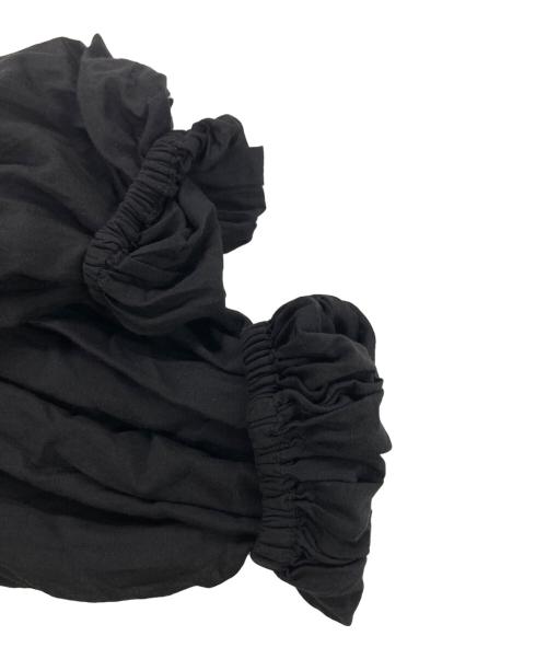 SALON（サロン）SALON (サロン) エアリーボイル ハンドタック Vネック ワンピース ネイビー サイズ:Fの古着・服飾アイテム