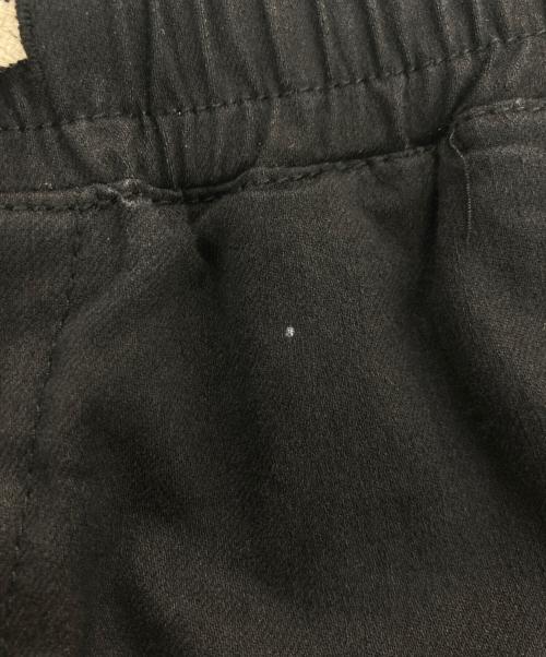 DANKE SCHON（ダンケ シェーン）DANKE SCHON (ダンケ シェーン) STRETCH TWILL ZIP W-POCKET WIDE PANTS ブラック サイズ:Mの古着・服飾アイテム