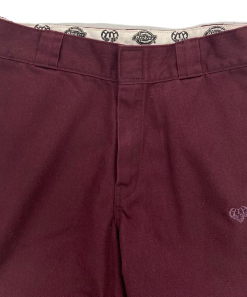 Dickies（ディッキーズ）Dickies (ディッキーズ) HTH (エイチティーエイチ) Side zip wide pants ボルドー サイズ:Mの古着・服飾アイテム