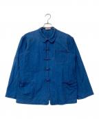 SHANGHAIシャンハイ）の古着「フレンチチャイナシャツ」｜インディゴ