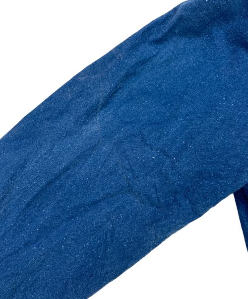 SHANGHAI（シャンハイ）SHANGHAI (シャンハイ) フレンチチャイナシャツ インディゴ サイズ:50の古着・服飾アイテム