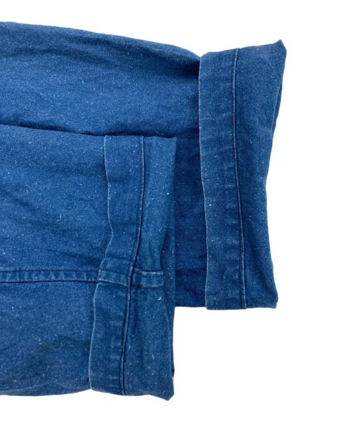 SHANGHAI（シャンハイ）SHANGHAI (シャンハイ) フレンチチャイナシャツ インディゴ サイズ:50の古着・服飾アイテム