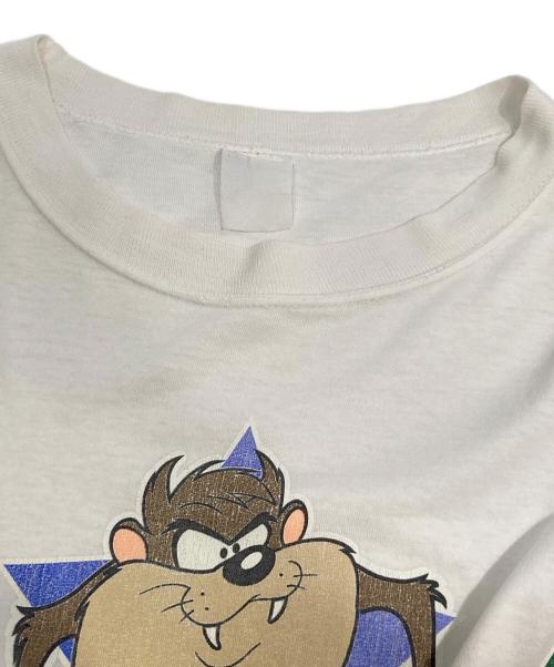 LOONEY TUNES（ルーニーチューンズ）LOONEY TUNES (ルーニーチューンズ) 90`sキャラプリントTee ホワイト サイズ:不明の古着・服飾アイテム