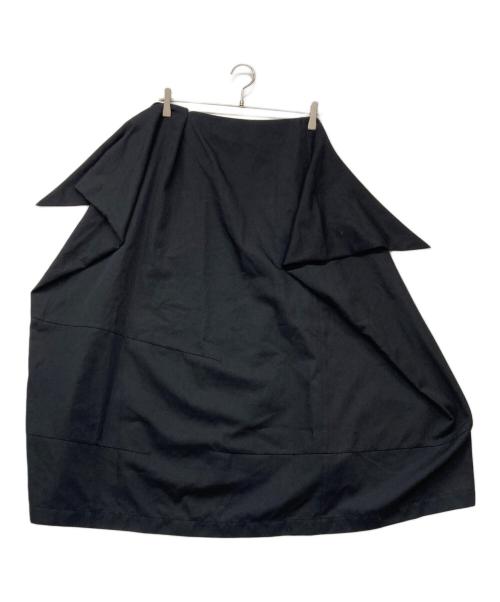 tricot COMME des GARCONS（トリココムデギャルソン）tricot COMME des GARCONS (トリココムデギャルソン) 変形スカート ブラック サイズ:Mの古着・服飾アイテム