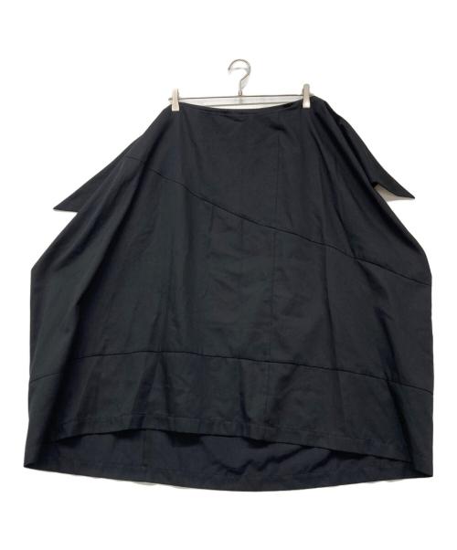 tricot COMME des GARCONS（トリココムデギャルソン）tricot COMME des GARCONS (トリココムデギャルソン) 変形スカート ブラック サイズ:Mの古着・服飾アイテム