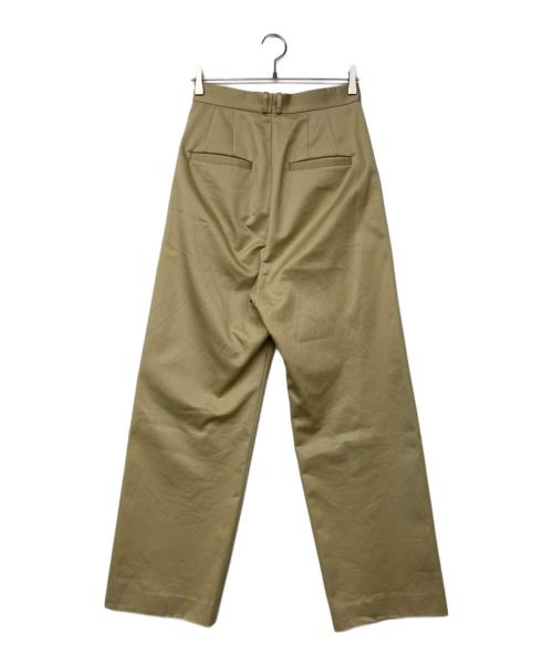 6(ROKU) BEAUTY&YOUTH（ロク ビューティーアンドユース）6(ROKU) BEAUTY&YOUTH (ロク ビューティーアンドユース) コットン チノ パンツ ベージュ サイズ:34の古着・服飾アイテム