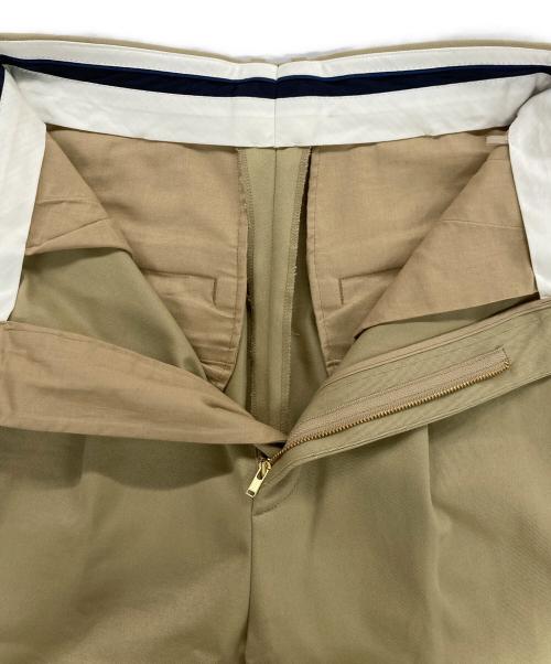 6(ROKU) BEAUTY&YOUTH（ロク ビューティーアンドユース）6(ROKU) BEAUTY&YOUTH (ロク ビューティーアンドユース) コットン チノ パンツ ベージュ サイズ:34の古着・服飾アイテム