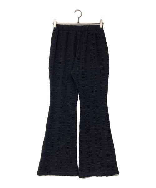 RAY BEAMS（レイ ビームス）RAY BEAMS (レイ ビームス) シャーリング ストレッチ スカートパンツ ブラック サイズ:記載なしの古着・服飾アイテム