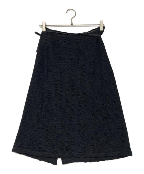 RAY BEAMS（レイ ビームス）RAY BEAMS (レイ ビームス) シャーリング ストレッチ スカートパンツ ブラック サイズ:記載なしの古着・服飾アイテム