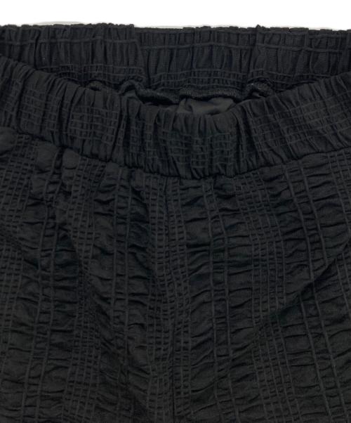 RAY BEAMS（レイ ビームス）RAY BEAMS (レイ ビームス) シャーリング ストレッチ スカートパンツ ブラック サイズ:記載なしの古着・服飾アイテム