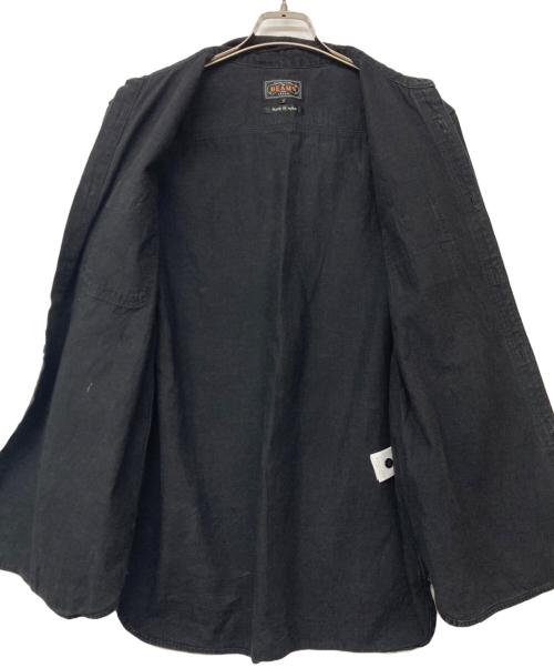 BEAMS PLUS（ビームスプラス）BEAMS PLUS (ビームスプラス) ワークデニムシャツ ブラック サイズ:Mの古着・服飾アイテム