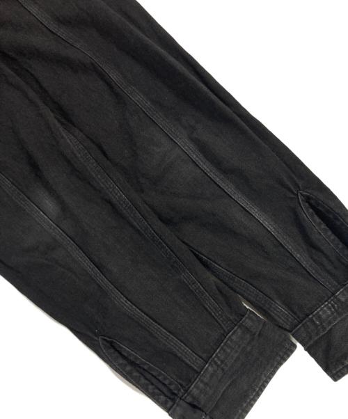 BEAMS PLUS（ビームスプラス）BEAMS PLUS (ビームスプラス) ワークデニムシャツ ブラック サイズ:Mの古着・服飾アイテム