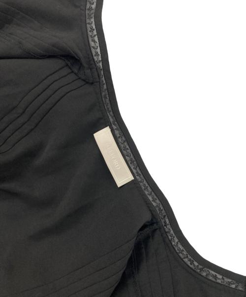 CELFORD（セルフォード）CELFORD (セルフォード) フリルレースブラウス ブラック サイズ:36の古着・服飾アイテム