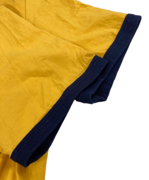 POLO RALPH LAUREN（ポロ・ラルフローレン）POLO RALPH LAUREN (ポロ・ラルフローレン) リンガーTシャツ イエロー サイズ:Lの古着・服飾アイテム
