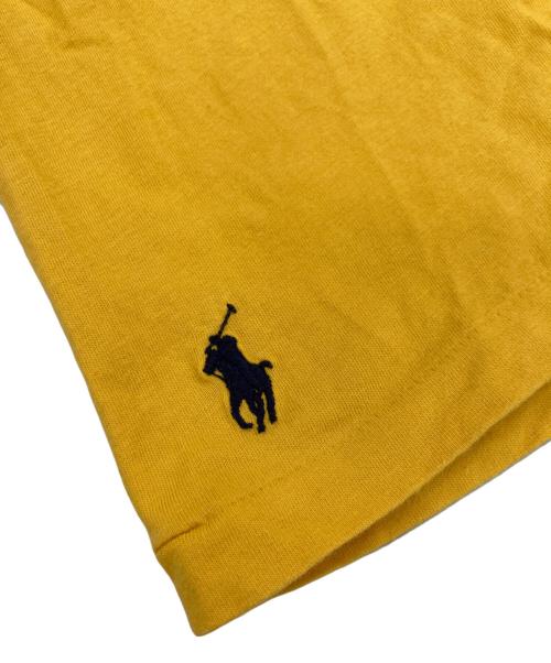 POLO RALPH LAUREN（ポロ・ラルフローレン）POLO RALPH LAUREN (ポロ・ラルフローレン) リンガーTシャツ イエロー サイズ:Lの古着・服飾アイテム