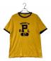POLO RALPH LAUREN（ポロ・ラルフローレン）の古着「リンガーTシャツ」｜イエロー