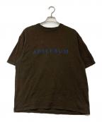 APPLEBUMアップルバム）の古着「ロゴＴシャツ」｜ブラウン