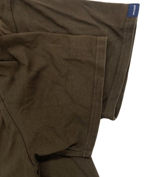 APPLEBUM（アップルバム）APPLEBUM (アップルバム) ロゴＴシャツ ブラウン サイズ:Lの古着・服飾アイテム