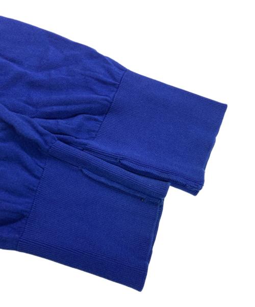A.P.C.（アーペーセー）A.P.C. (アーペーセー) JOHN SMEDLEY (ジョンスメドレー) Vネックニット ブルー サイズ:Mの古着・服飾アイテム