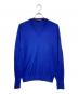 A.P.C.（アーペーセー）の古着「Vネックニット」｜ブルー