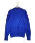 A.P.C. (アーペーセー) JOHN SMEDLEY (ジョンスメドレー) Vネックニット ブルー サイズ:M：4000円