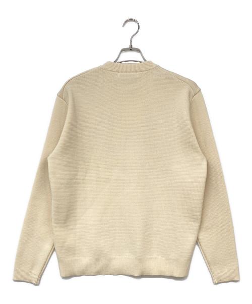 PUBLIC TOKYO（パブリックトウキョウ）PUBLIC TOKYO (パブリックトウキョウ) バウンドウールミラノリブクルー アイボリー サイズ:3の古着・服飾アイテム