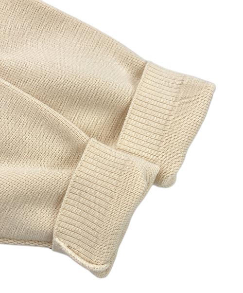 PUBLIC TOKYO（パブリックトウキョウ）PUBLIC TOKYO (パブリックトウキョウ) バウンドウールミラノリブクルー アイボリー サイズ:3の古着・服飾アイテム