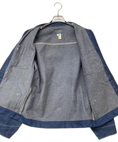 OSH KOSH B'gosh（オシュコシュ ビゴッシュ）OSH KOSH B'gosh (オシュコシュ ビゴッシュ) ジップデニムジャケット インディゴ サイズ:40Rの古着・服飾アイテム