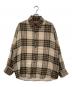 LAD MUSICIAN（ラッドミュージシャン）の古着「PUNK CHECK WIDE FIT SHIRT」｜ブラウン