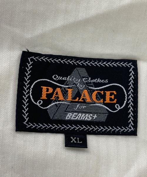 PALACE（パレス）PALACE (パレス) BEAMS PLUS (ビームスプラス) PLEATED TROUSERS TWILL ベージュ サイズ:XLの古着・服飾アイテム