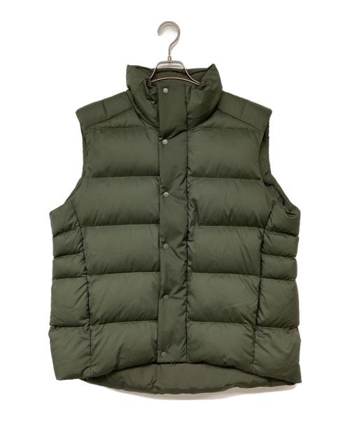 LULULEMON（ルルレモン）LULULEMON (ルルレモン) Wunder Puff Vest/ダウンベスト カーキ サイズ:Lの古着・服飾アイテム