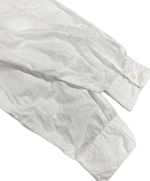 GOOUCH（グーチ）GOOUCH (グーチ) デザインジップシャツ ホワイト サイズ:XLの古着・服飾アイテム