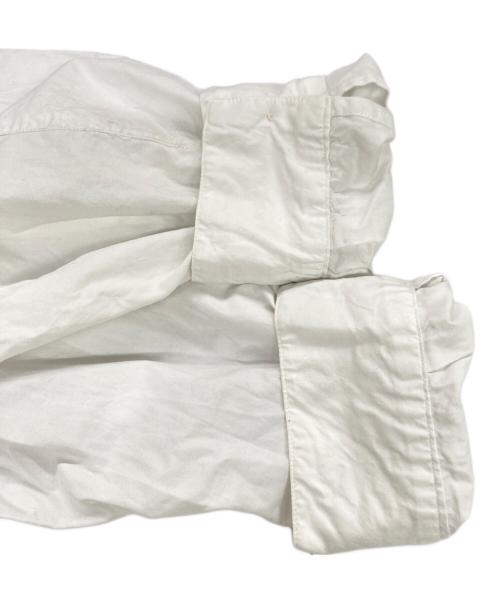 GOOUCH（グーチ）GOOUCH (グーチ) デザインジップシャツ ホワイト サイズ:XLの古着・服飾アイテム