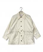 Ujohウジョー）の古着「ドローコードブルゾン」｜アイボリー